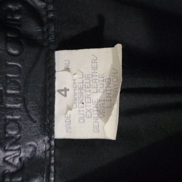 Men's Leather Jacket - Picture 3 of 4